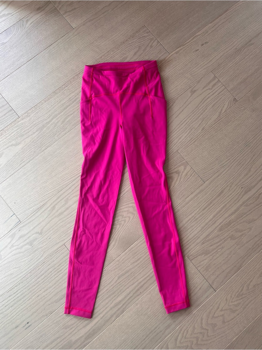 lululemon athletica Bright Pink High-Rise Leggings